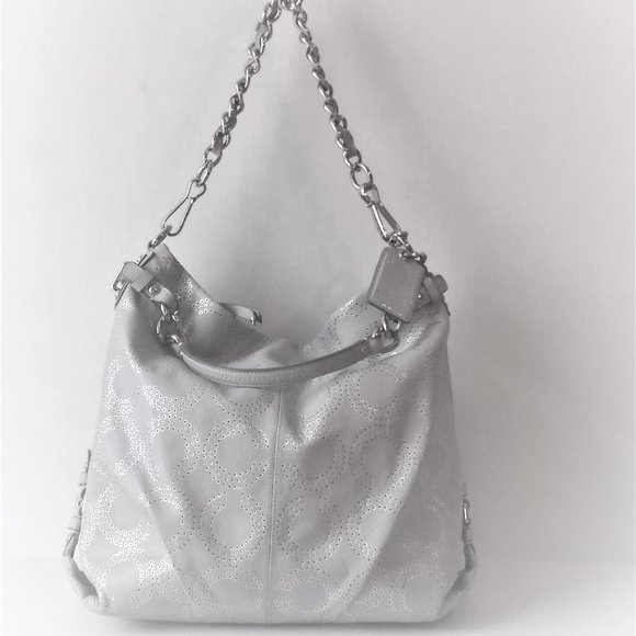 Coach Brooke Gray Shoulder Bag 15003 - Picture 3 of 16